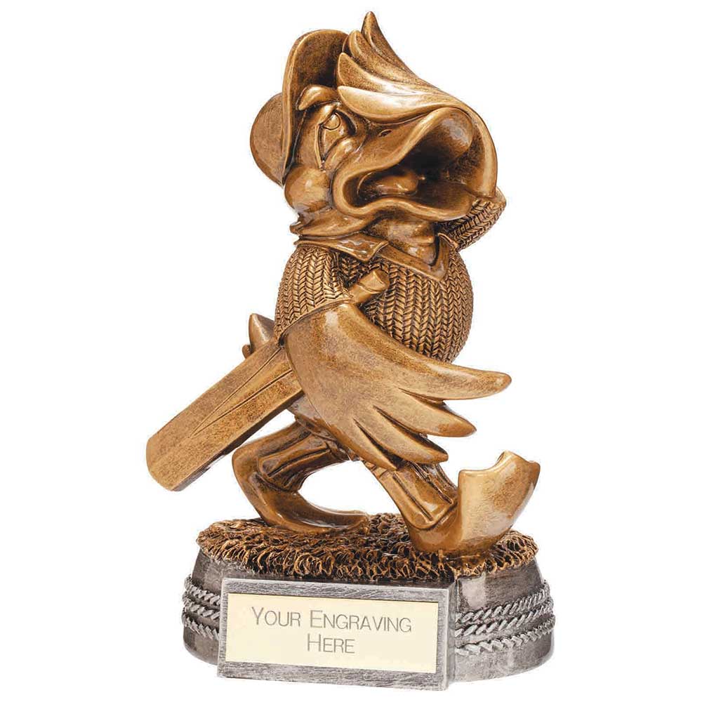 Personalised Engraved Duck Cricket Trophy Free Engraving