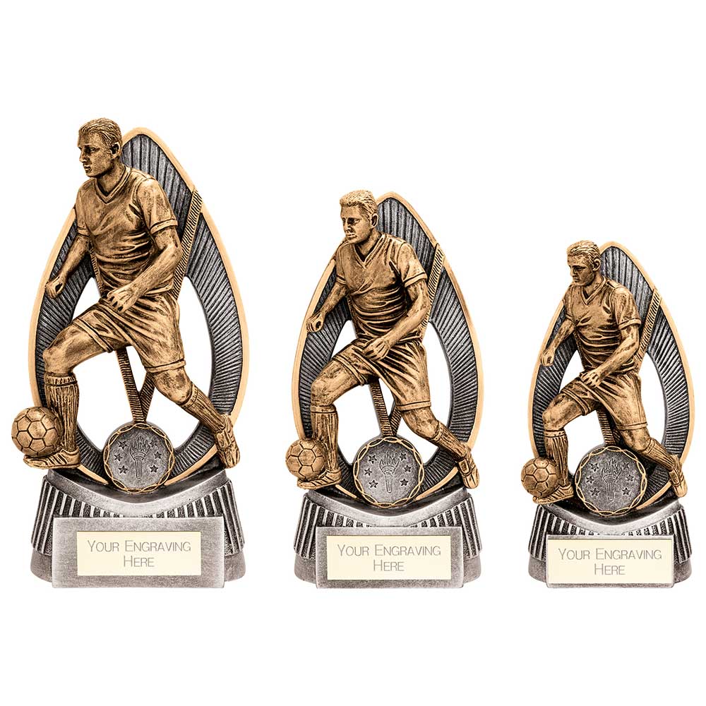 Personalised Engraved Havoc Football Trophy 3 Sizes Available Free Engraving