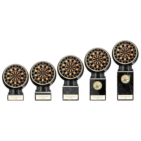 Personalised Engraved Black Viper Legend Darts Trophy 5 Sizes Available Free Engraving