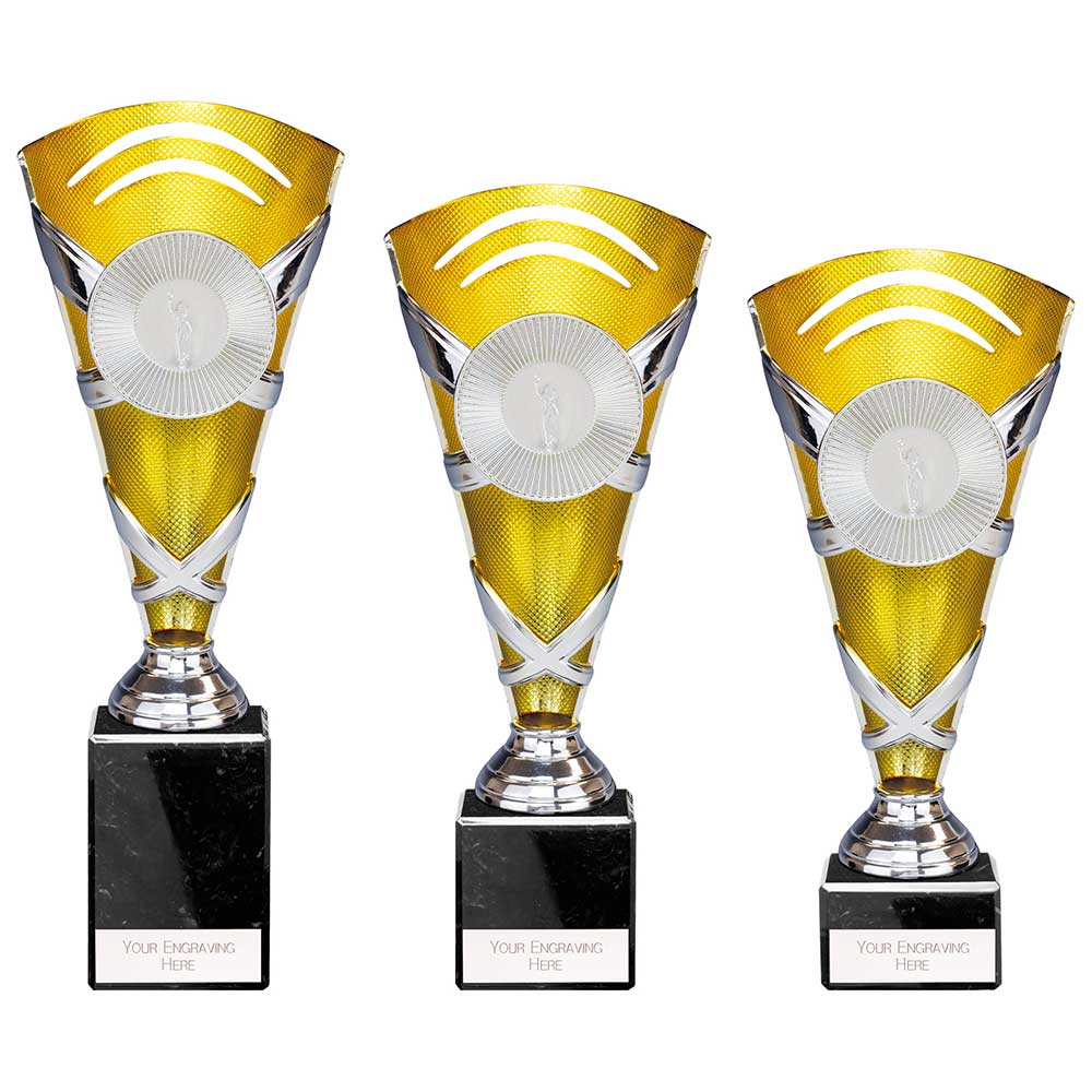 Personalised Engraved X Factors Any Sport/Multi Sport Marble Based Trophy 3 Sizes Available Free Engraving