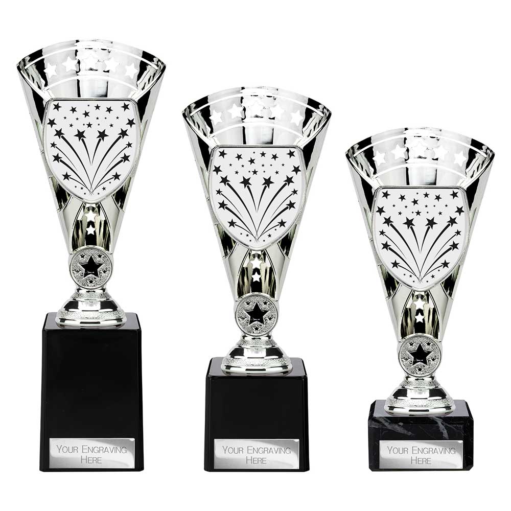 Personalised Engraved Cobra Star Any Sport/Multi Sport Marble Based Trophy 3 Sizes Available Free Engraving