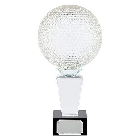 Personalised Engraved Ultimate Golf Crystal Award Trophy Free Engraving