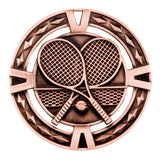 Personalised Engraved Lyons V Tech Series Medal Tennis 60mm Available in 3 Finishes Free Engraving