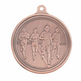 Personalised Engraved Endurance Running Medal 50mm Available In 3 Finishes Free Engraving