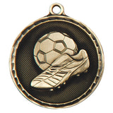 Personalised Engraved Power Boot Medal 50mm Available In 3 Finishes Free Engraving