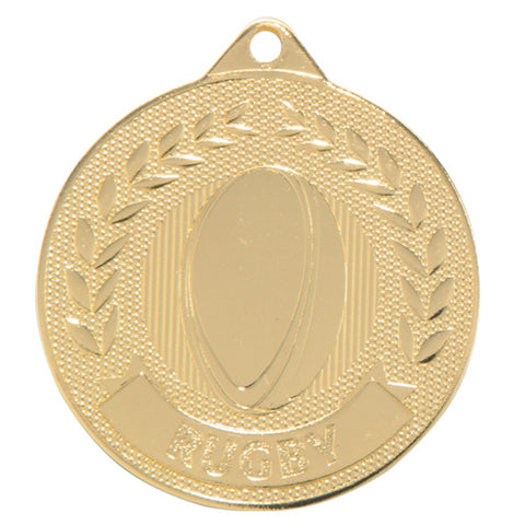 Personalised Engraved Discovery Rugby Medal 50mm Available In 3 Finishes Free Engraving