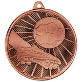 Personalised Engraved Formation Football Medal 50mm Available In 3 Finishes Free Engraving