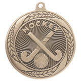 Personalised Engraved Typhoon Hockey Medal 55mm Available In 3 Finishes Free Engraving
