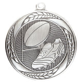 Personalised Engraved Typhoon Rugby Medal 55mm Available In 3 Finishes Free Engraving