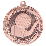 Personalised Engraved Typhoon Golf Medal 55mm Available In 3 Finishes Free Engraving