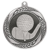 Personalised Engraved Typhoon Golf Medal 55mm Available In 3 Finishes Free Engraving