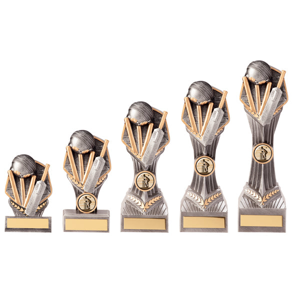 Personalised Engraved Falcon Cricket Trophy 5 Sizes Available Free Engraving