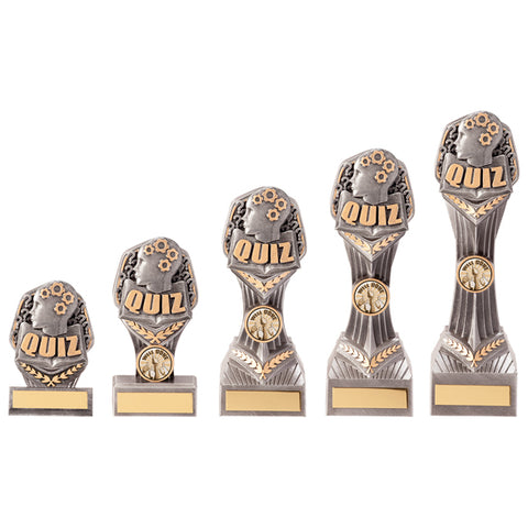 Personalised Engraved Falcon Quiz Trophy 5 Sizes Available Free Engraving