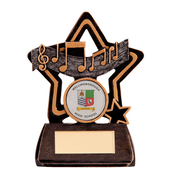 Music Resin Trophy