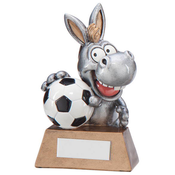Personalised Engraved What A Donkey Football Trophy Free Engraving