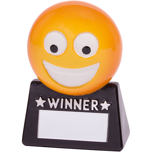 Personalised Engraved Smiler Winner Trophy Free Engraving