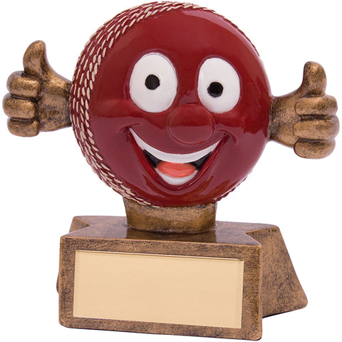 Personalised Engraved Smiler Cricket Trophy Free Engraving