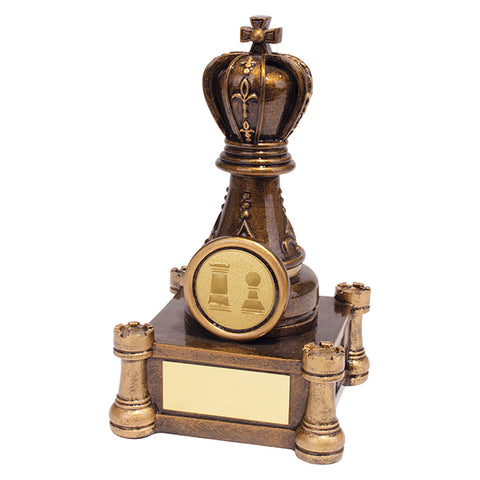 Personalised Engraved Checkmate Chess Trophy Free Engraving