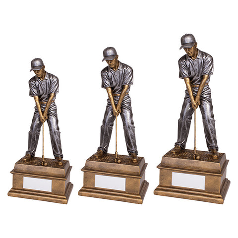 Personalised Engraved Wentworth Classic Male Golf Figure Trophy 2 Sizes Available Free Engraving