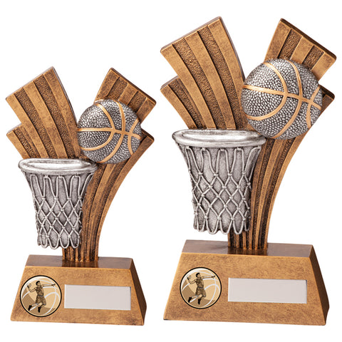 Personalised Engraved Xplode Basketball Trophy 2 Sizes Available Free Engraving