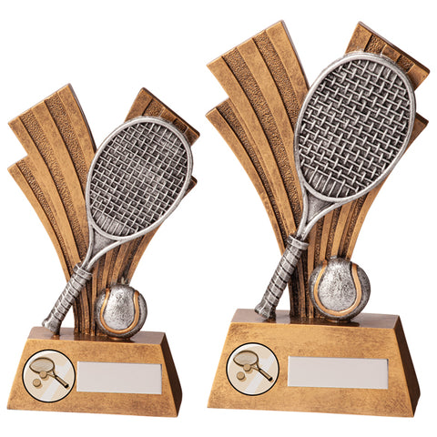 Personalised Engraved Xplode Tennis Trophy 2 Sizes Available Free Engraving