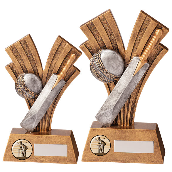 Personalised Engraved Xplode Cricket Trophy 2 Sizes Available Free Engraving