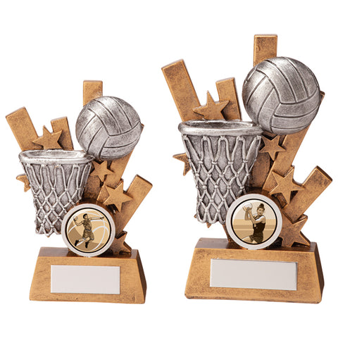 Personalised Engraved Sentry Netball Trophy Free Engraving
